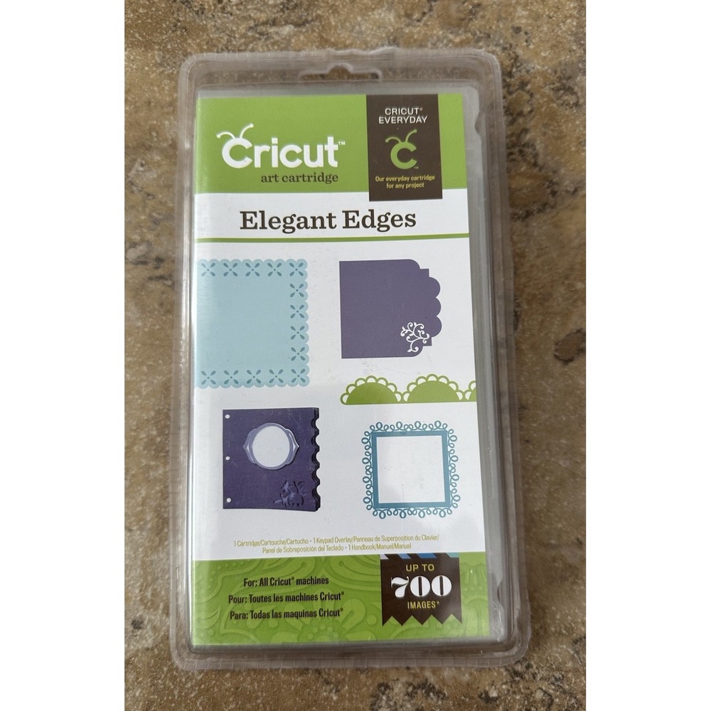 Provo Craft Cricut Elegant Edges Art Cartridge